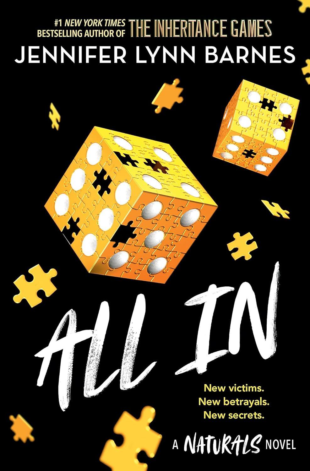 All In, Book 3: cold cases get hot in the unputdownable mystery series from the bestselling author of The Inheritance Games